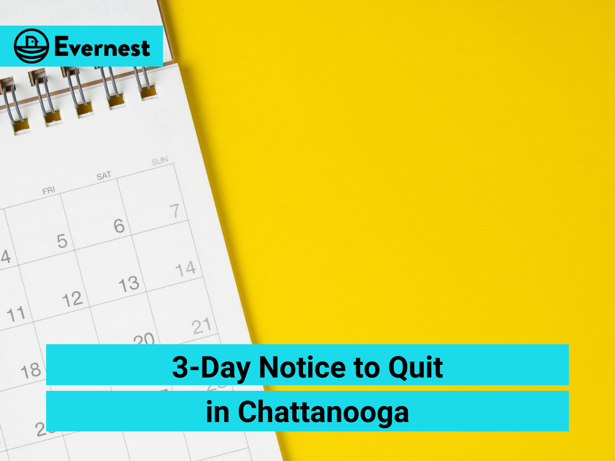 For Landlords: Understanding the 3-Day Notice to Quit in Chattanooga